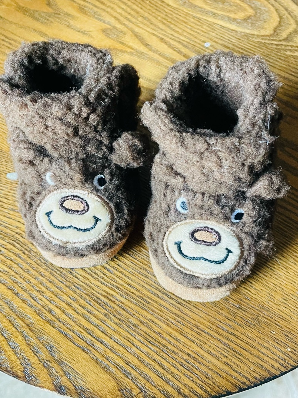 BearPaw Brown Teddy Bear Plush Kids Boots